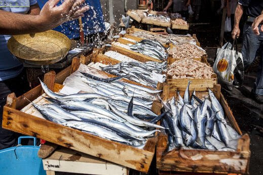 Catania Fish Market, Sicily, Italy