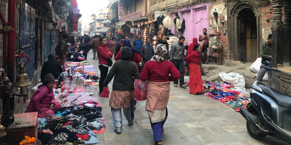 Asan Market Kathmandu, Nepal