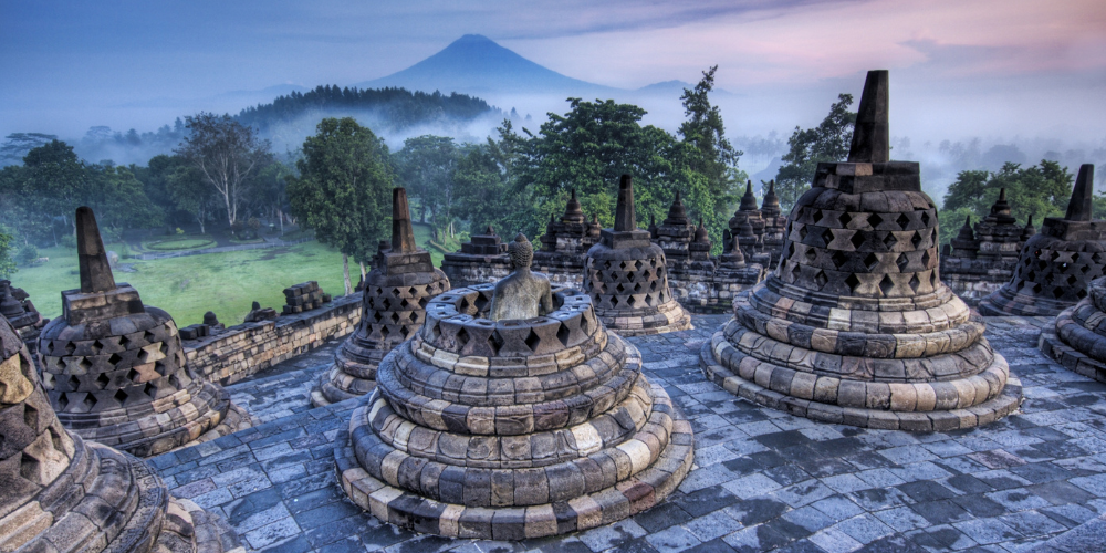 Borobudur Temple, Java