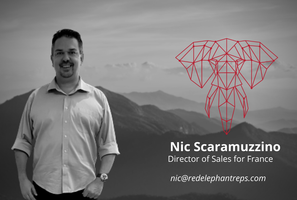 Nic Scaramuzzino joins us as Director of Sales for France