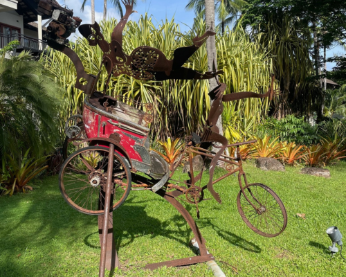 The Slate - sculpture in gardens