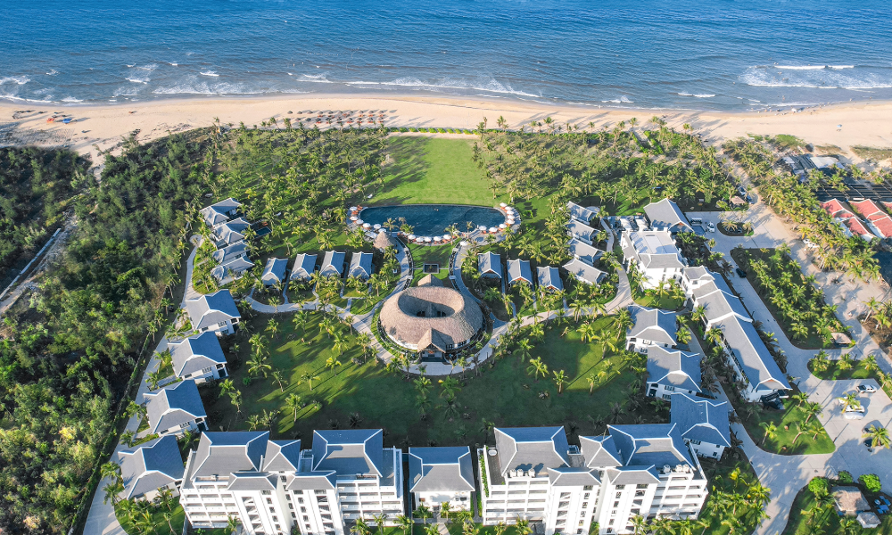 Bliss Hoi An aerial view