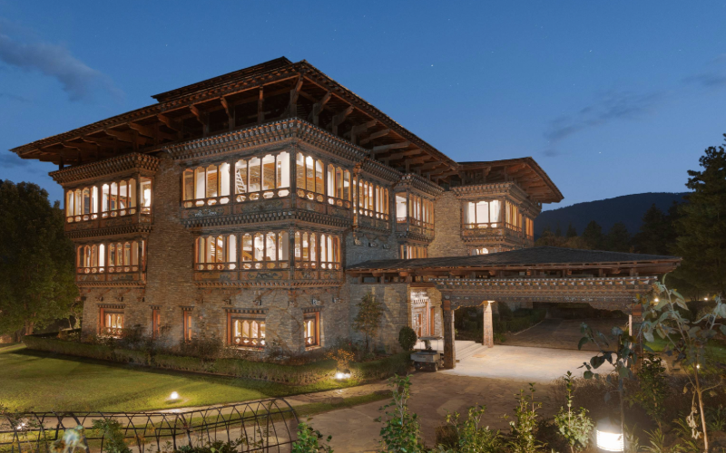 Exterior at Night - Zhiwaling Heritage