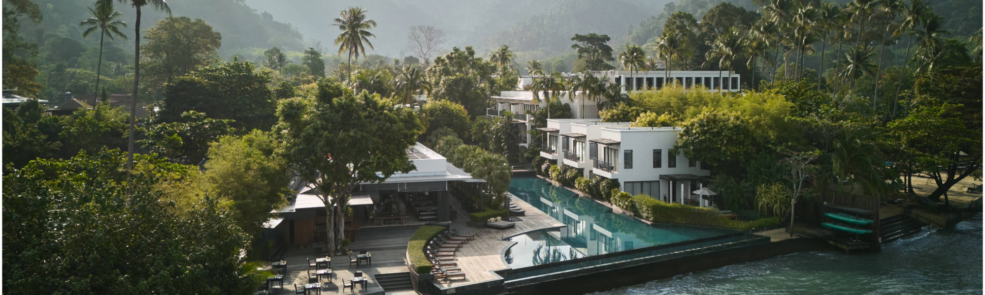 The Chill Koh Chang areial view